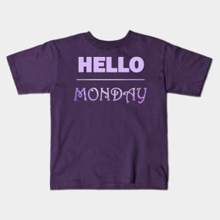 Hello Monday Kids T-Shirt